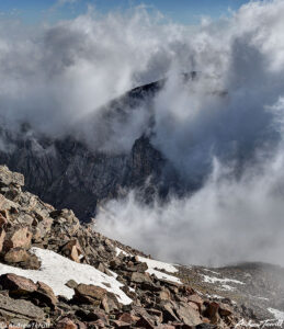 Mount Bierstadt Sawtooth Ridge Looking ahead - 8 July 2023