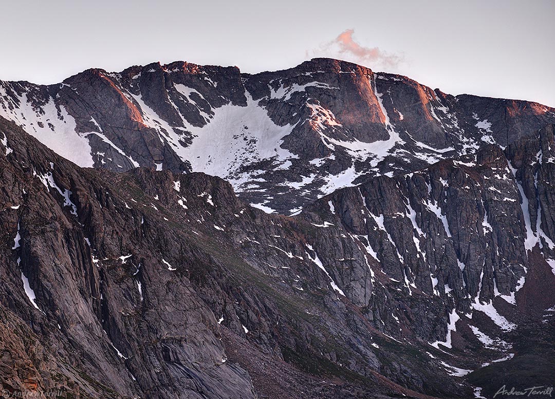 sunset mount blue sky colorado 2nd july 2023