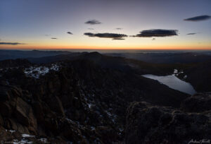 Sunrise Summit Lake 27 Aug 2023