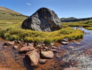 Big Rock Scott Gomer Creek Fall Colors 22 Sept 2023