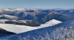 view northwest from Mount Blue Sky Colorado