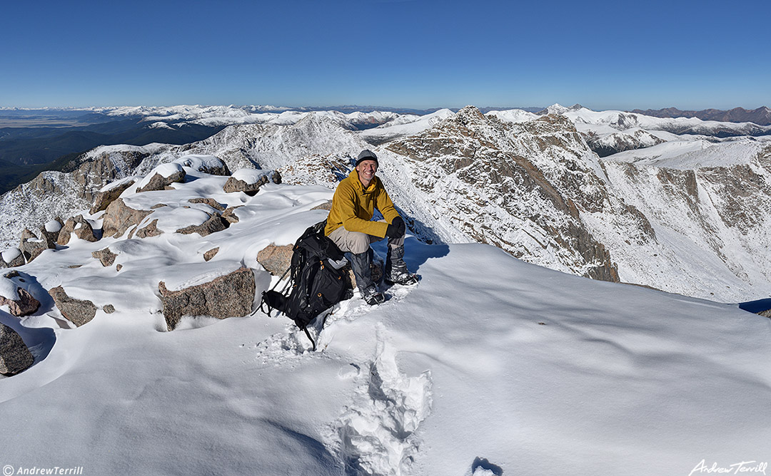 Mount Blue Sky summit Colorado