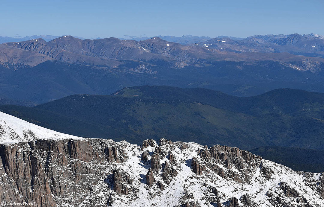 Continental Divide james peak Colorado 