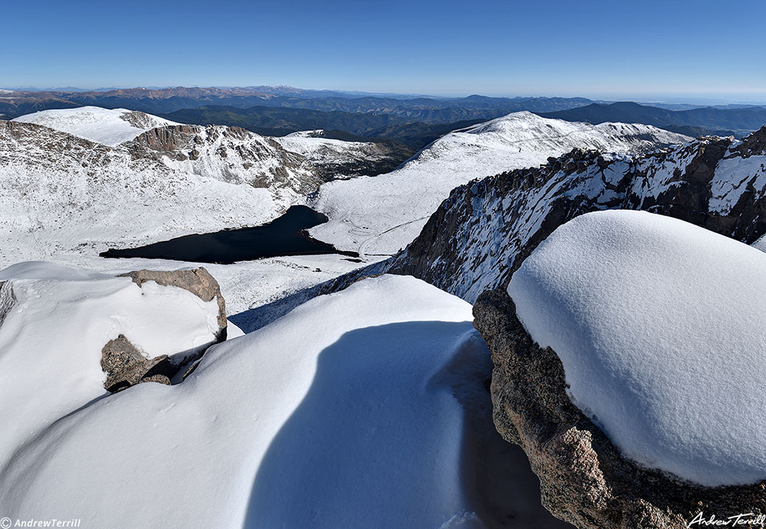 Mount Blue Sky Summit View North Colorado 