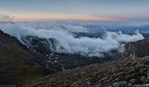 Predawn on Mount Blue Sky 6 July 2023