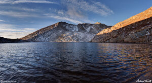 summit lake early morning 14 October 2023