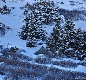 winter camp snowy landscape 9 November 2023