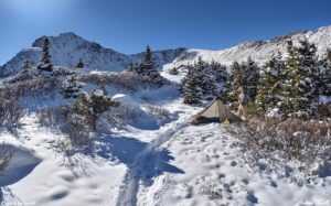 winter camp mount blue sky hiker andrew terrill 9 November 2023