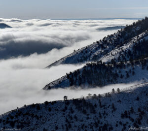 above the clouds golden lookout mountain