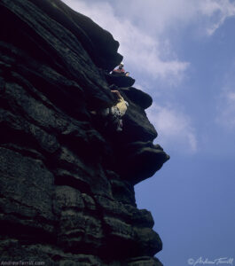 Kinder Scout Climbing