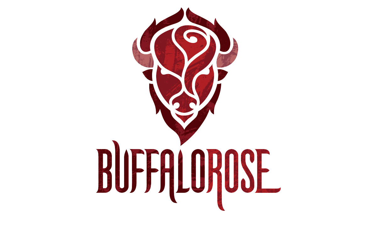 Brand Identity / Logo Design – Buffalo Rose Restaurant