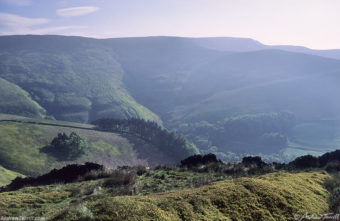 Kinder Scout Grindsbrook Sunlight Summer