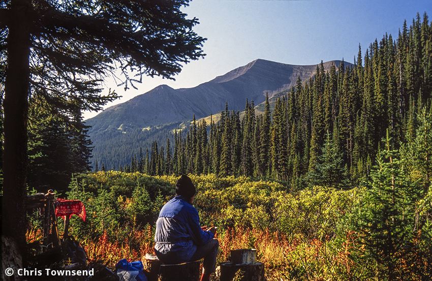 Camp in the Willmore Wilderness September 3 - Copyright Chris Townsend