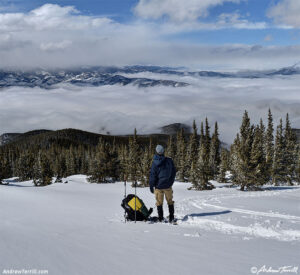 blosummit view above the clouds - 20 april 2024