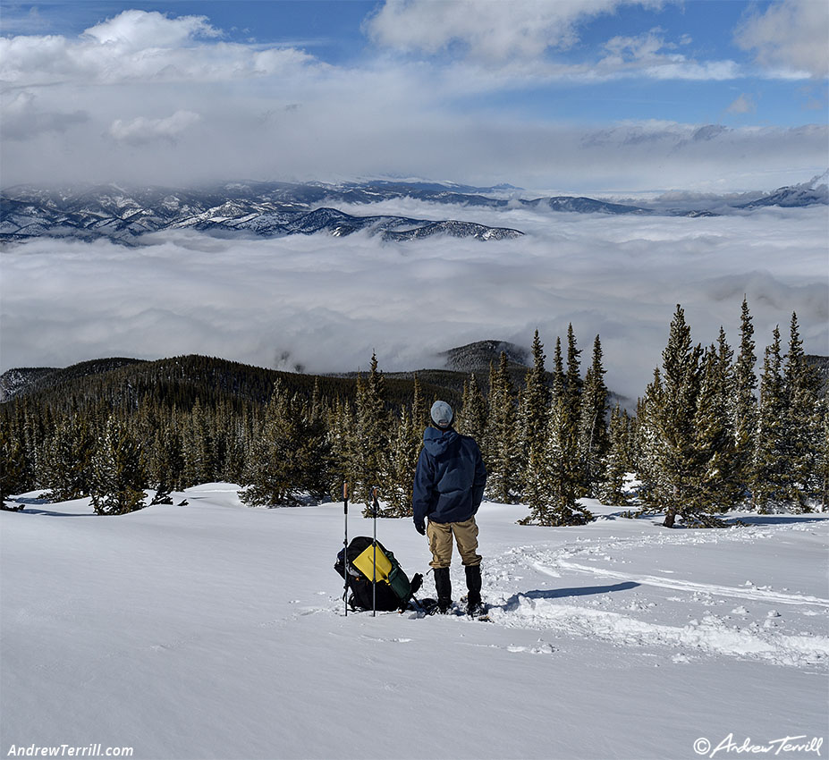 blosummit view above the clouds - 20 april 2024