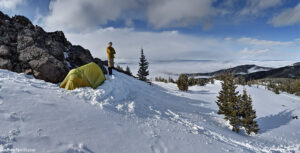 summit camp above the clouds - 20 april 2024