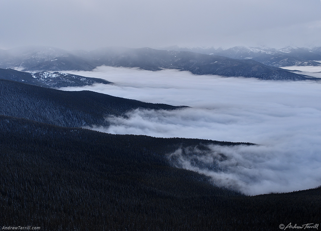 above the clouds colorado front range - 20 april 2024