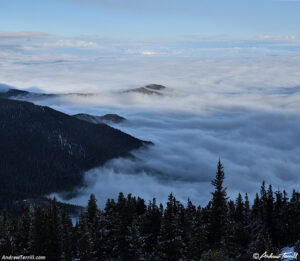 above the clouds colorado front range - 20 april 2024