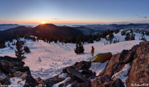 sunrise camp above the clouds colorado - 21 april 2024