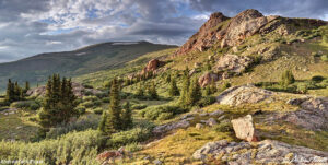 evening ridge tundra colorado