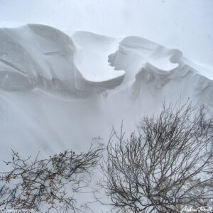 snowdrift snowstorm