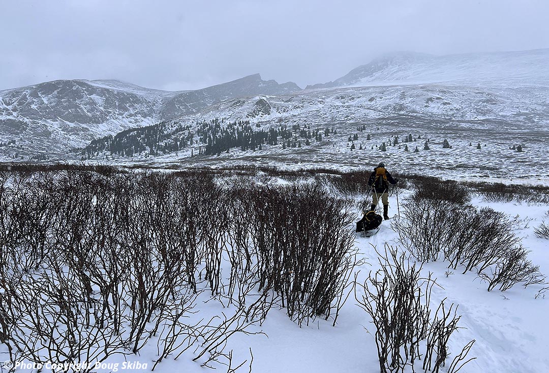 skiing through willows colorado