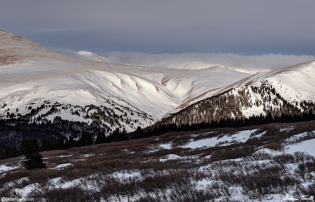 colorado winter dawn