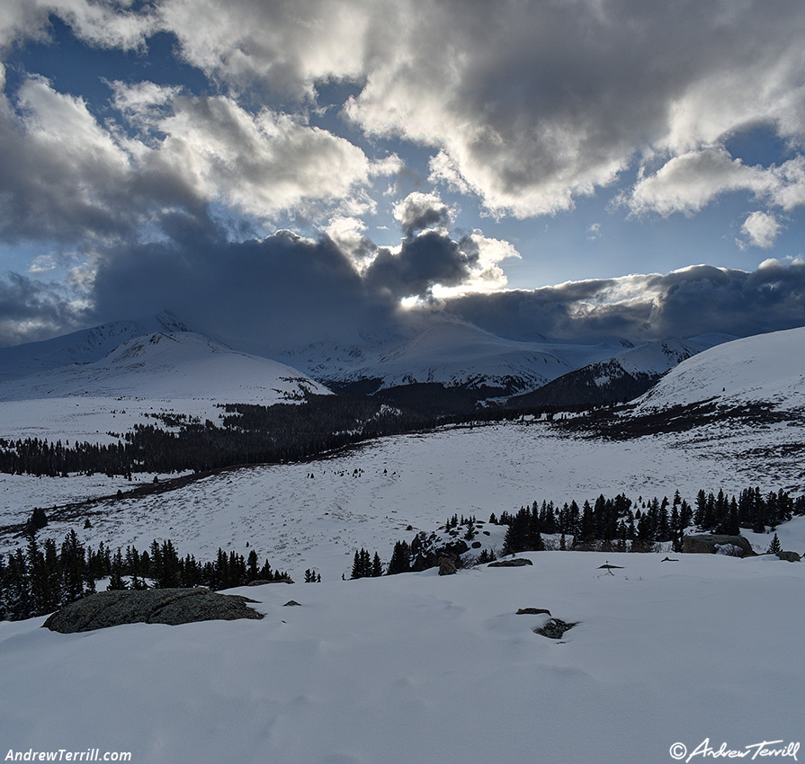 evening colorado high country