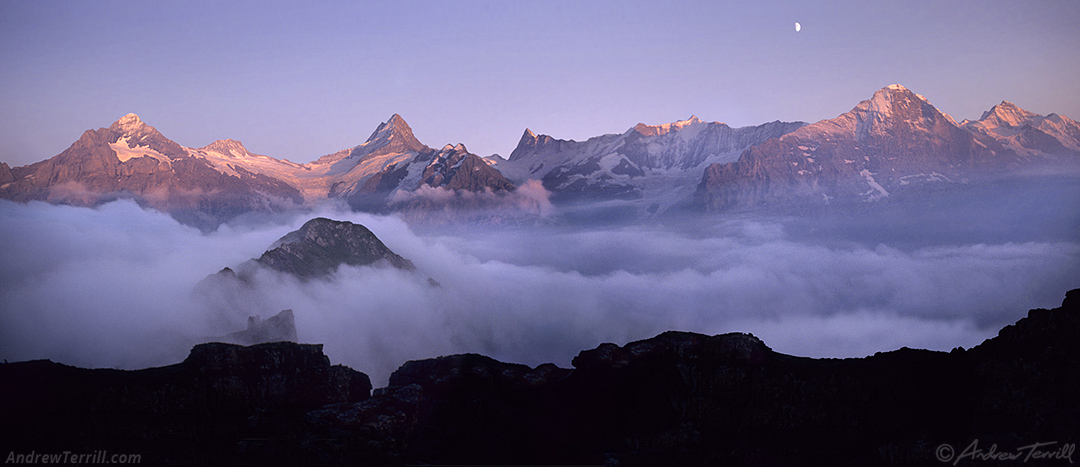 Bernese Oberland cloud sea August 16 1994