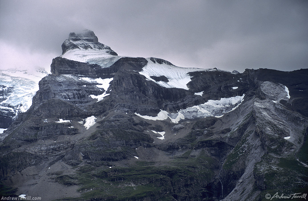 hohturli pass from across the valley 20 august 1994