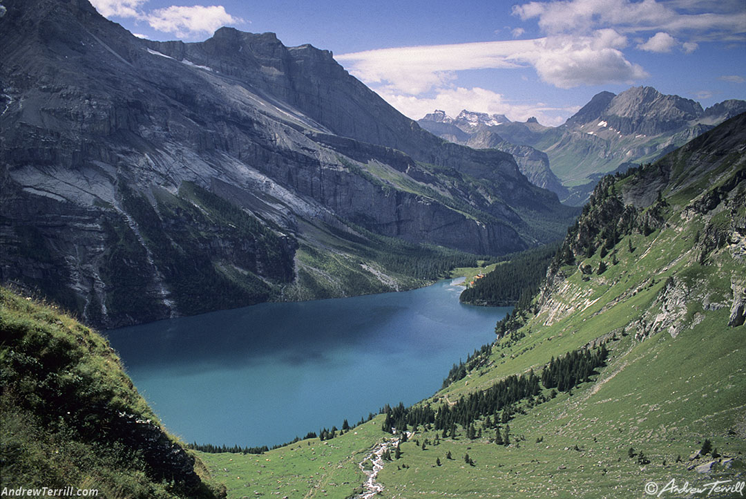 oeschinensee kandersteg switzerland august 20 1994