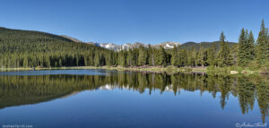 Echo Lake reflection morning 15th june 2024