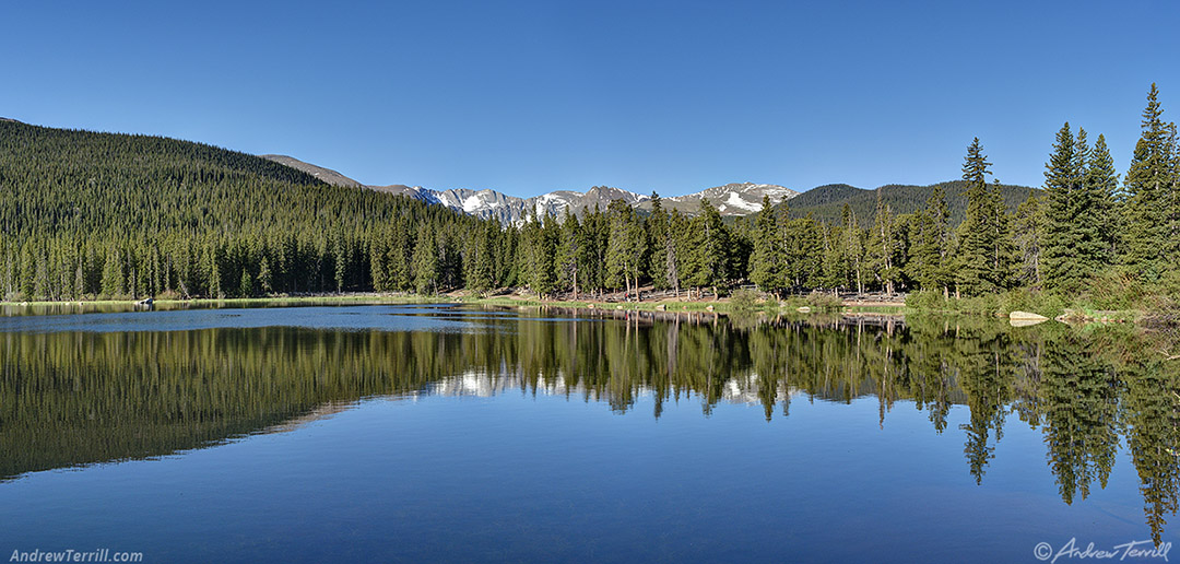 Echo Lake reflection morning 15th june 2024