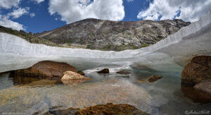 abyss glacier ice bridge 7 july 2024