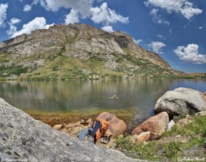 swimming lake chicago lakes Colorado 8-4-2024