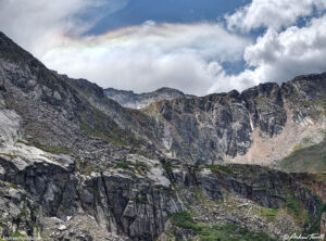 rainbow storm clouds Colorado 8-4-2024