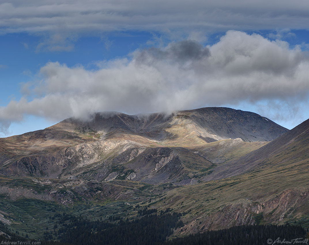 Morning fog on summits and foothills 25 August 2024