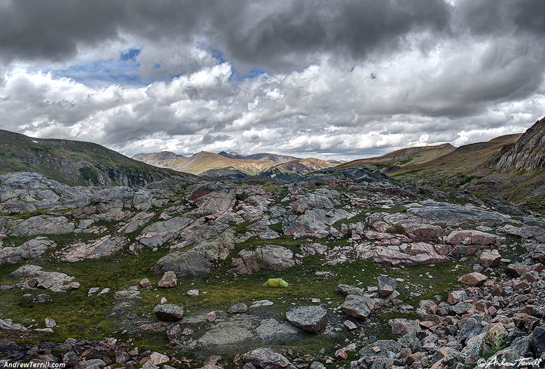 wild camp before the storm 25 August 2024