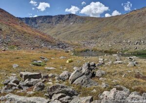 camp by lake Colorado 01 September 2024