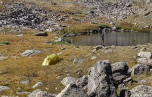 camp by lake Colorado 01 September 2024