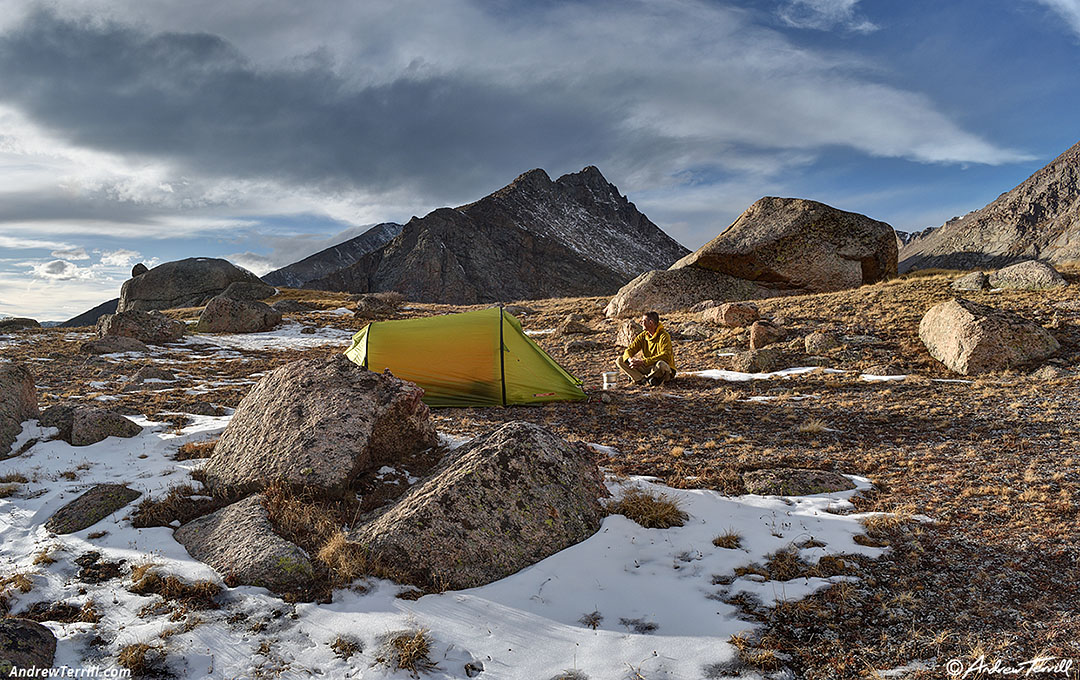 Andrew Terrill Wild Camp Colorado Late Afternoon 2 November 2024