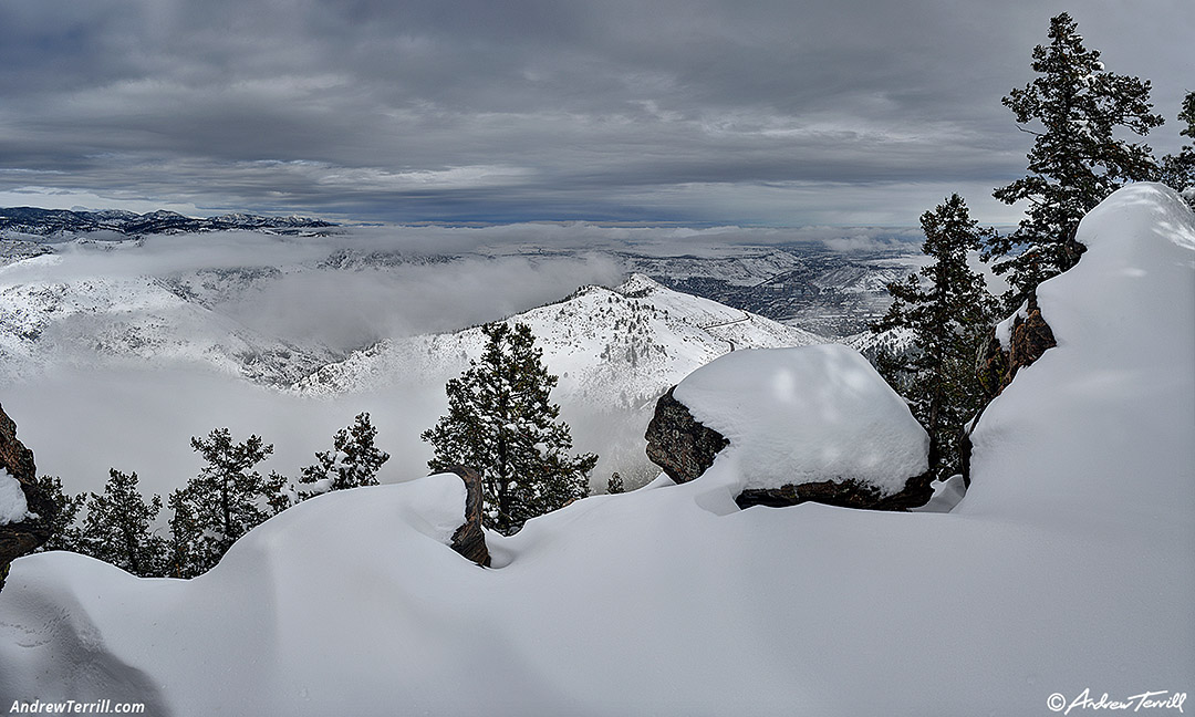 lookout mountain golden clouds - 8 november 2024