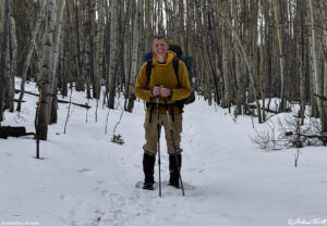 andrew in the woods 11-24-24